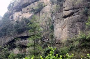 Mingyuexia Ancient Plank Road